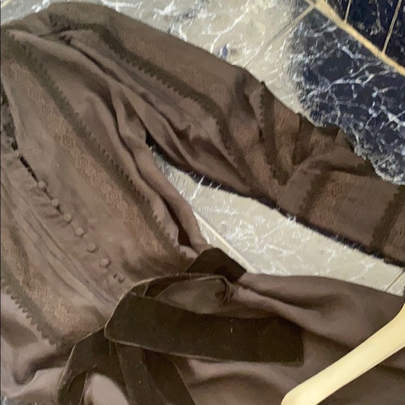 Antonio Berardi silk mini dress with lace size S - Picture 10 of 10